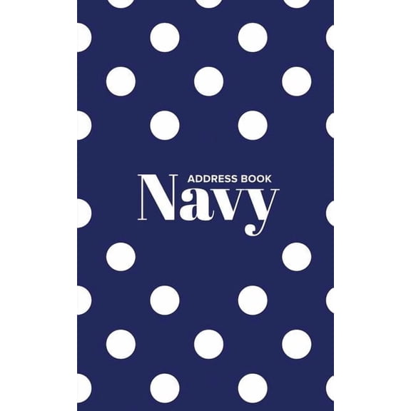 Address Book Navy