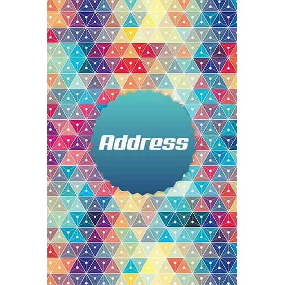 Address Book Pro Edition.: Address.: Address Book. - Contacts - (Vol. A01) Glossy Cover, Large Print, Font, 6" x 9" For Contacts, Addresses, Phone Numbers, Emails, Birthday And More. (Paperback)(Large