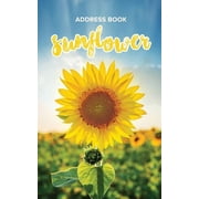 Address Book Sunflower, Paperback