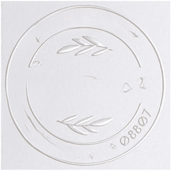 Address Embosser Seal Round Custom Monogram Embosser, Personalized Embossing Seal, Personalized Stamp, Hand Desk Embosser. for Office 1.65 inch (Seal 4)$$Office