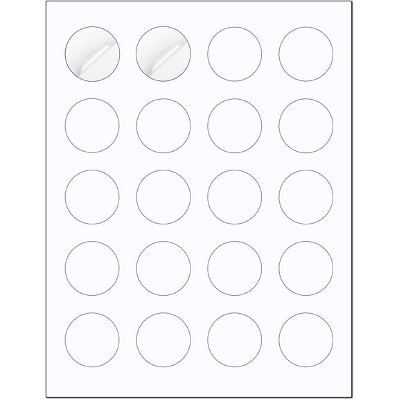 Address Labels 1" x 2-5/8" 900 Labels Sticker Paper for Laser/Ink Jet Printer Mailing Labels 8.5"×11" White 30 per Sheet