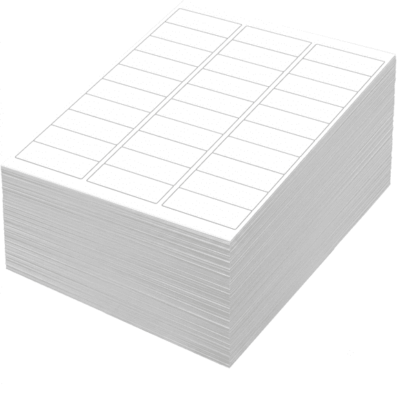 Address Labels 1 x 2-5/8 Inch, 900 Count, 30 per Sheet, Printable Stickers for Laser and Inkjet Printers, Mailing, Shipping, Barcode and Organization, Strong Adhesive, Easy Peel, White