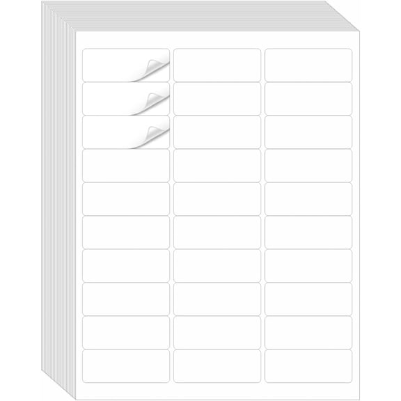 Address Labels, Premium 1" x 2-5/8" Mailing Labels for Envelopes, 900 Label Sticker Paper Laser/Ink Jet Printer, White Blank Printable 30 Per Sheet 8.5"11"