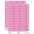 thumbnail image 1 of Address Service Requested Mail Sticker Set - Hot Pink - Matte Finish - 1.5" Small, 1 of 7