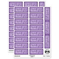 thumbnail image 1 of Address Service Requested Mail Sticker Set - Purple - Gloss Finish - 2.00" Large, 1 of 7