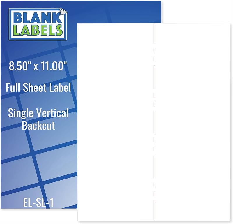 Barcode FBA Shipping Labels – 4" X 2" Guaranteed Easy Peel | 10 Labels Per Sheet, 100 Sheets | Compatible With Inkjet & Laser Printers | Made In USA
