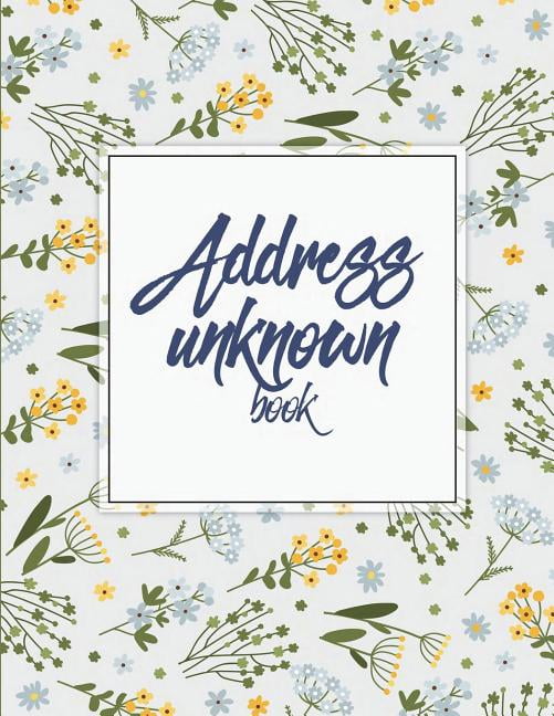 Address unknown book Email Address Book And Contact Book, with AZ