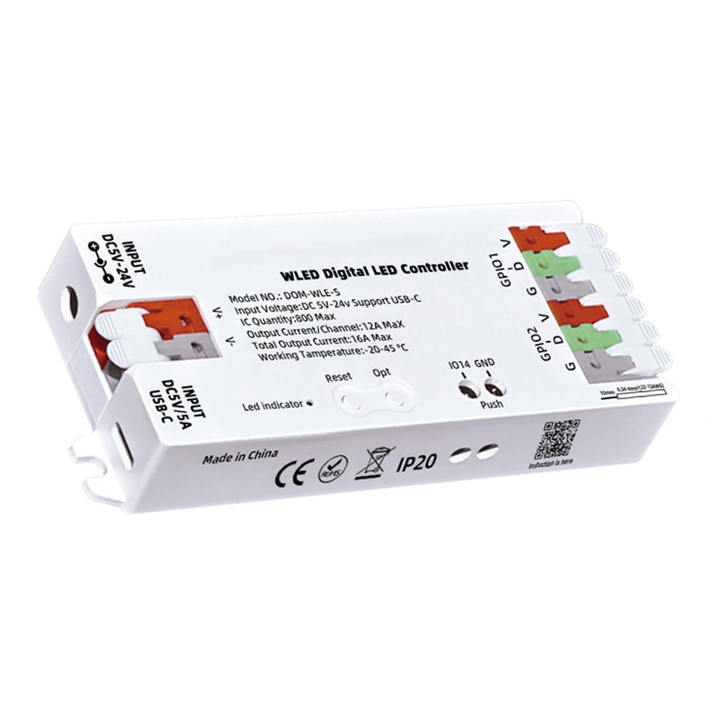 Addressable LED Controller 8266 WLED LED Strips Controller Easy to Use ...