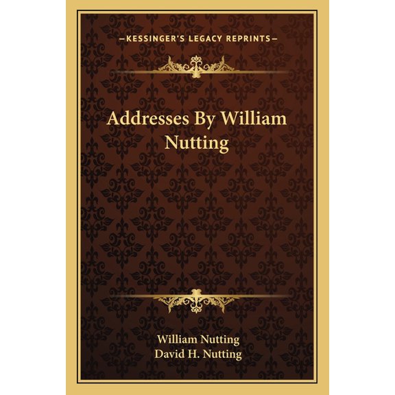 Addresses By William Nutting (Paperback)