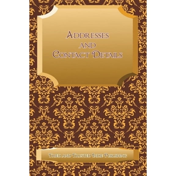 Addresses and Contact Details (Paperback)(Large Print)