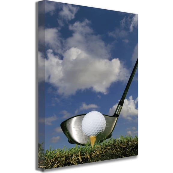 "Addressing the Ball" Canvas Print