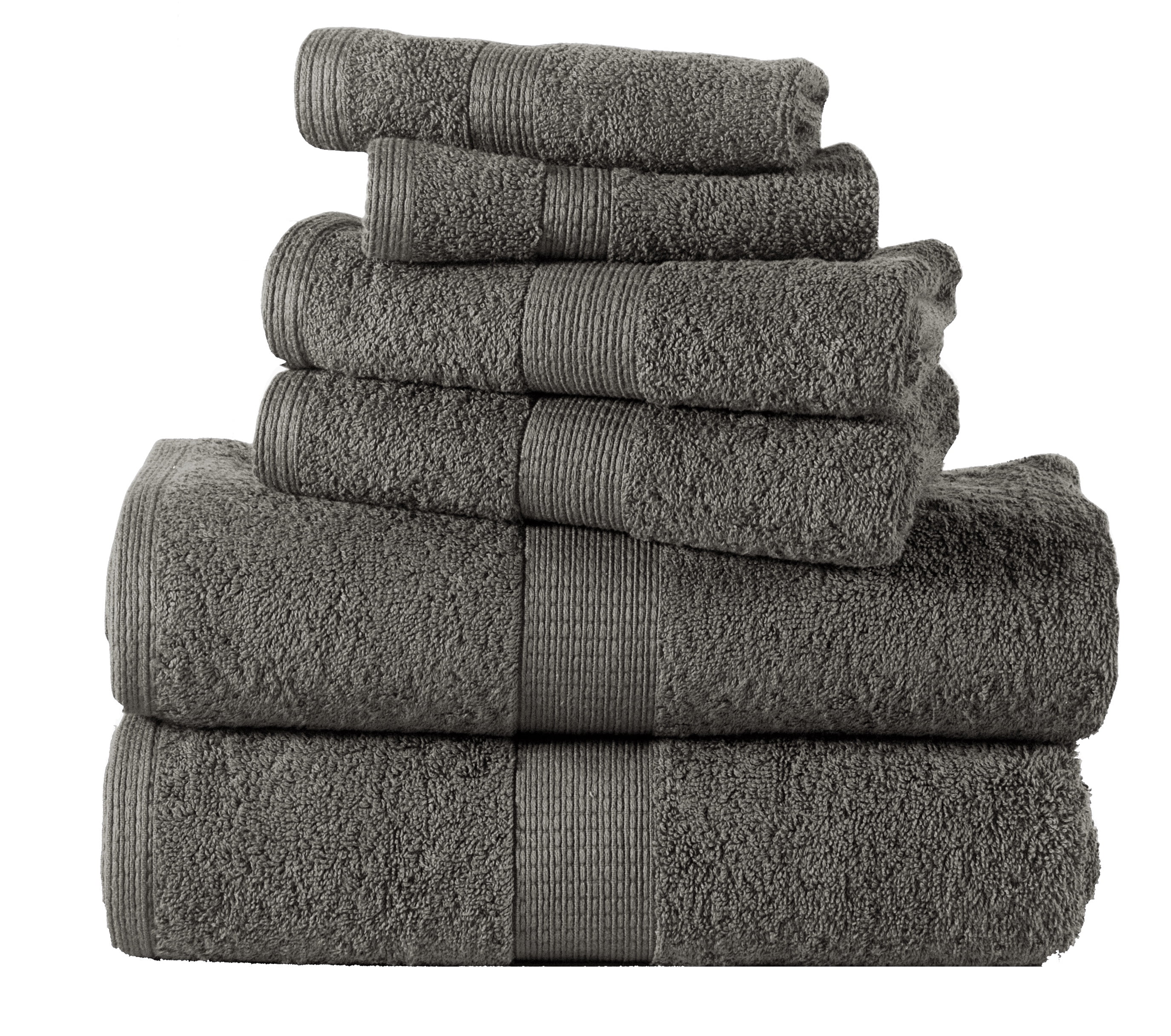 Utopia Towels Premium 8 Piece Towel Set (Grey) - 2 Bath Towels, 2 Hand —  ShopWell