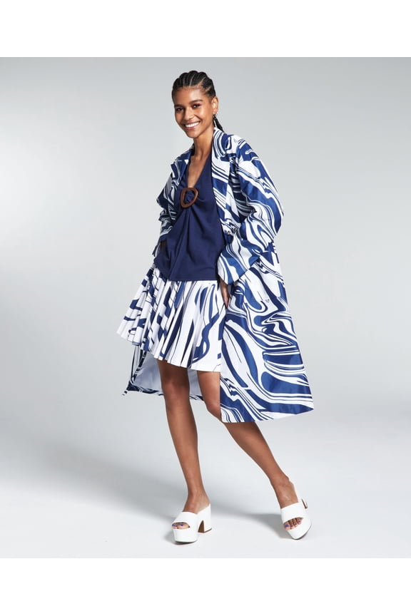 Ade Samuel For Inc Womens Lightweight Jacket Wave Runner B M