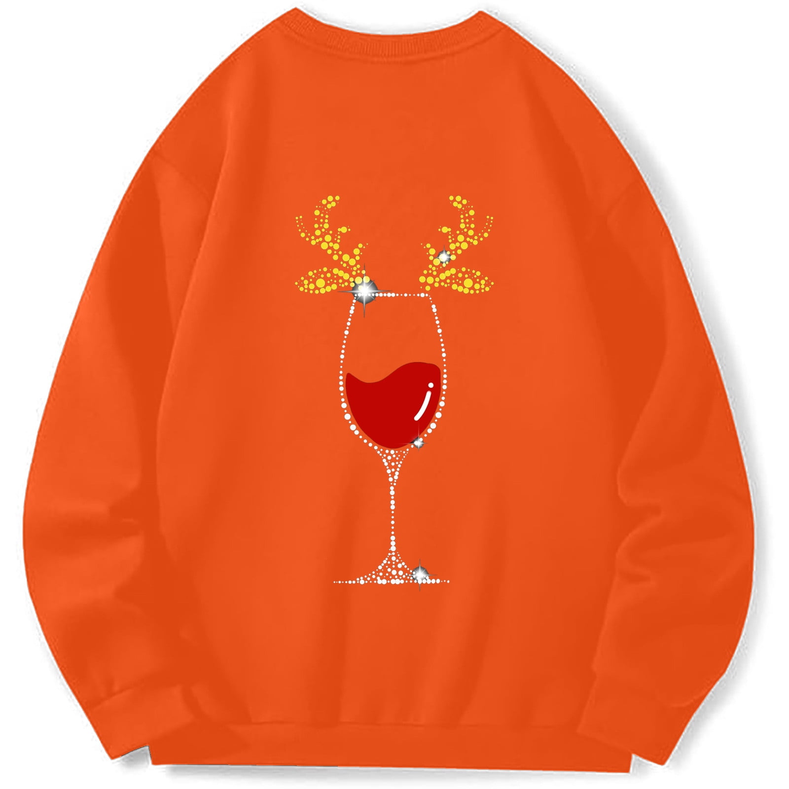 Adeawade Christmas Sweatshirts For Men 2025 Men'S Xmas Part Long Sleeve ...