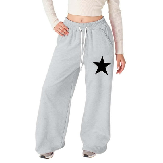 Adeawade Girls Back To School Pants High Elastic Waist Joggers Lightweight Straight Leg Athletic Pants With Pockets Cute Wear Dark Green S