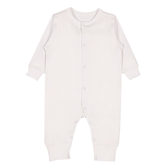 Adeawade Girls Onesies 3-6 Months Long Sleeve Round neck And Bodysuits For Baby Toddler With Snap Closure Spring Playsuit White