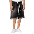 thumbnail image 1 of Adeawade Mens Summer Elastic Waist Cargo Pants Denim Shorts Loose Pocket Solid Color Slacks Casual Clothes 3Xl Gray, 1 of 3