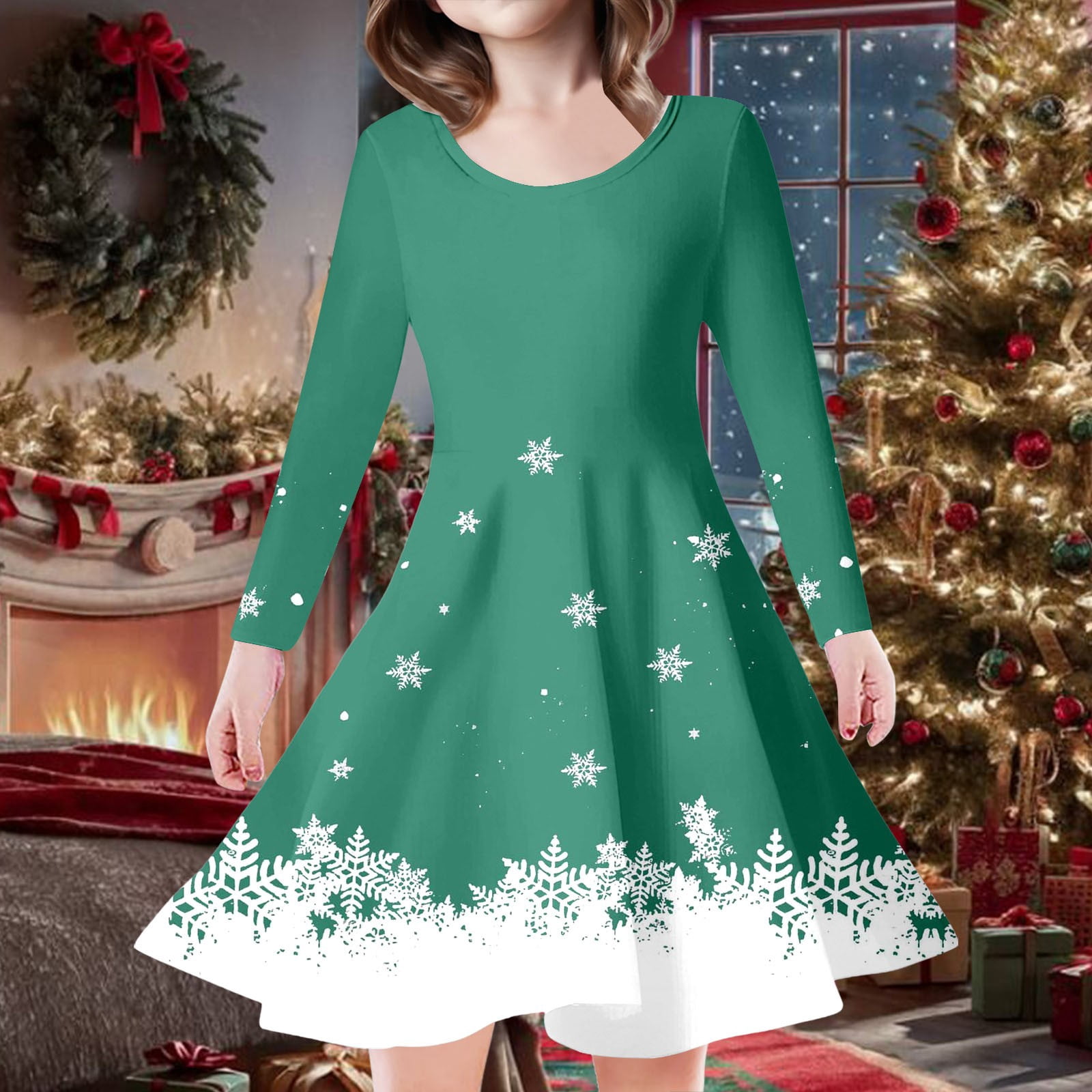 classic winter dresses winter dresses with long sleeves Grey Wool Midi Dress Long Sleeve Elegant Winter Dress with Pockets 3849 Grey / XS