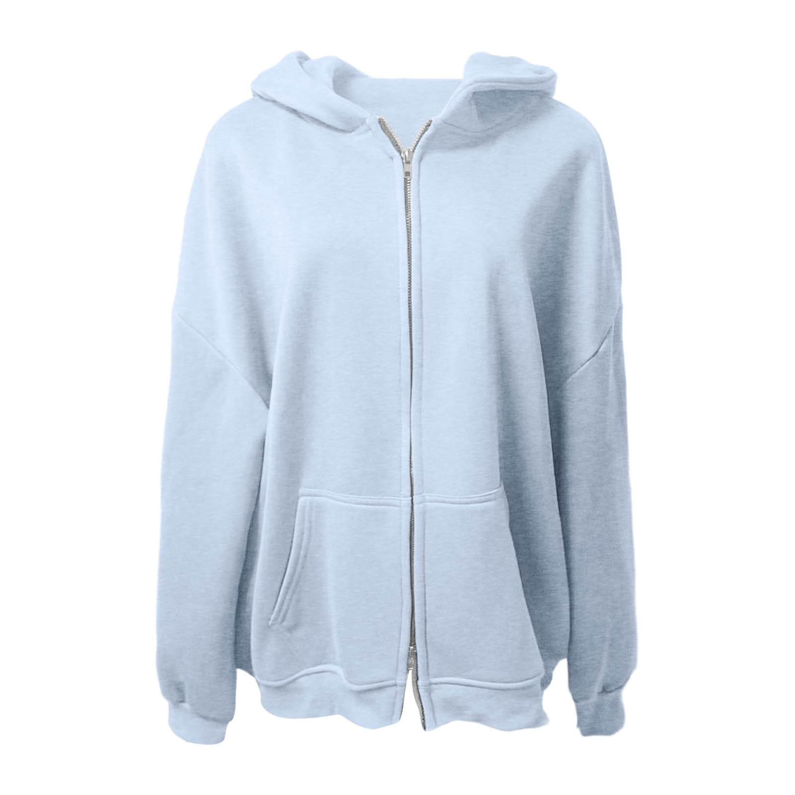 Adeawade Womens Sweatshirts Long Sleeve Zipper Large Hoodie Heavy — free download
