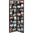 thumbnail image 1 of Adeco Black Wood Hinged Folding Screen-Style Collage Picture Photo Frame 32 Openings, 4x6, 1 of 7