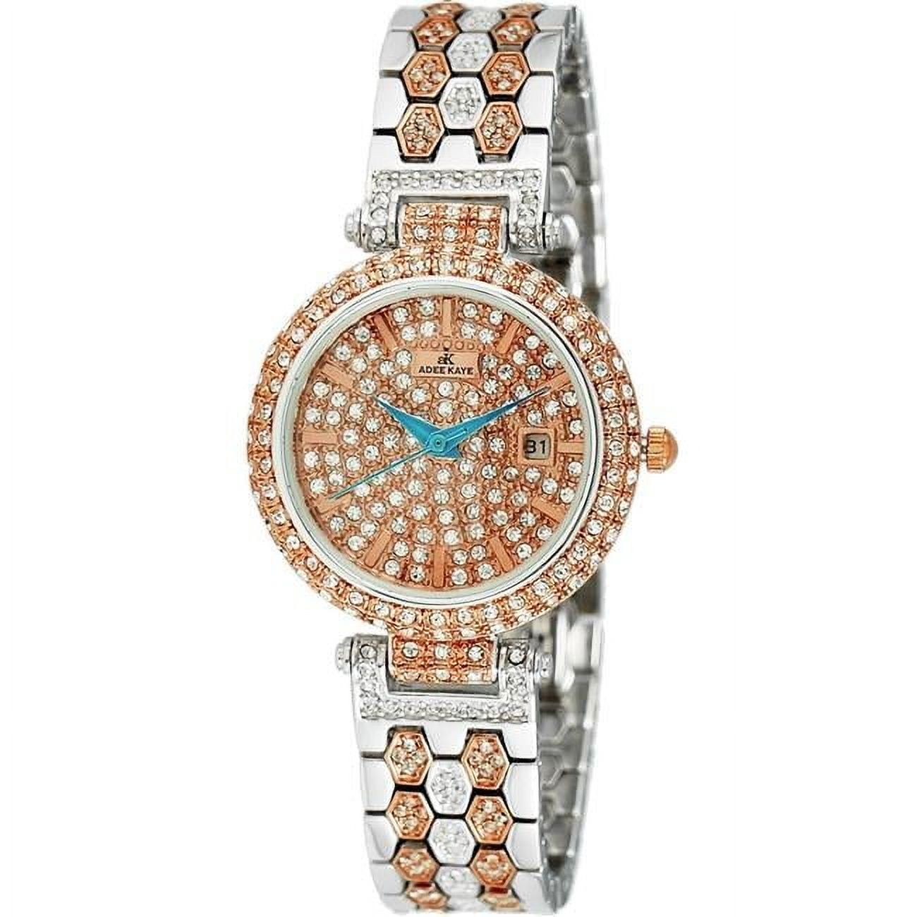 Women\'s Quartz Bracelet Watch with Crystal Accents, Waterproof, 29.5mm S622ada6ef9274832a3c3201b6b32d  main image 3