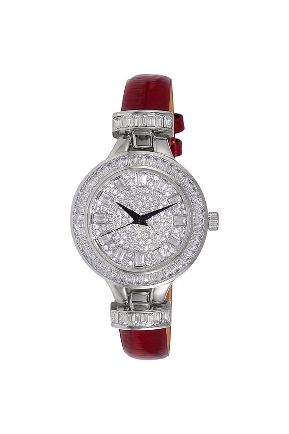 Women's Gems Silver Dial Watch - AK2522-LRD