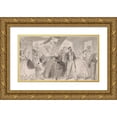 thumbnail image 1 of Adelaide Claxton 18x12 Gold Ornate Wood Frame and Double Matted Museum Art Print Titled - Philippines, 1 of 4