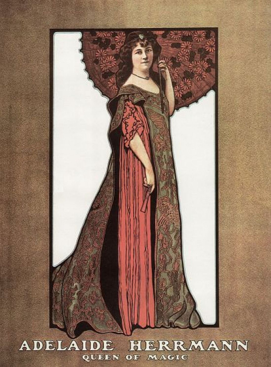 Adelaide Herrmann Queen Of Magic Canvas Art - (24 x 36)