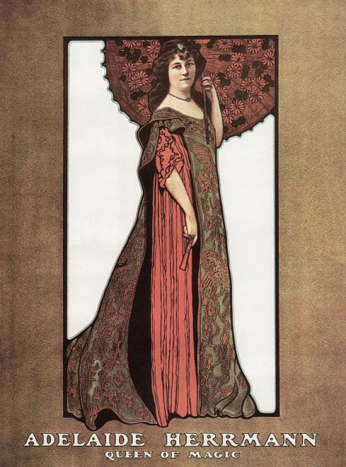 Adelaide Herrmann Queen Of Magic Canvas Art -  (36 x 54)