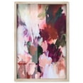 thumbnail image 1 of Adelas Garden I Shadowbox Print Colorful Abstracts by Art Remedy, Blonde Frame, 24 x 36, 1 of 7