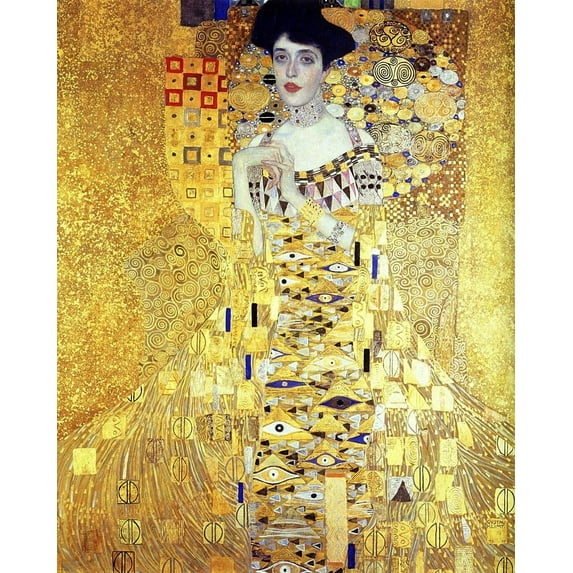 Adele Bloch-Bauer-Klimt - CANVAS OR FINE PRINT WALL ART