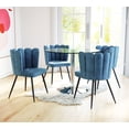 thumbnail image 1 of ZUO Adele Dining Chair (Set of 2) Blue, 1 of 9