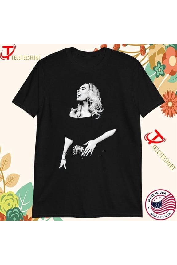 Adele Drawing And Painting Photo Live Show Concert T-shirts