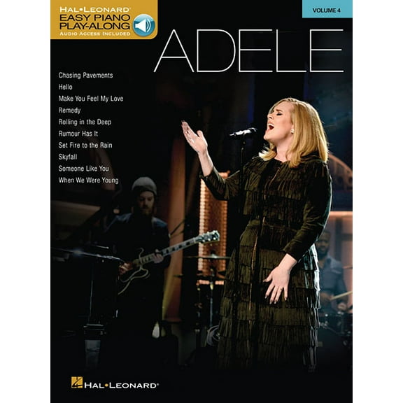 Adele: Easy Piano Play-Along Volume 4, (Paperback)
