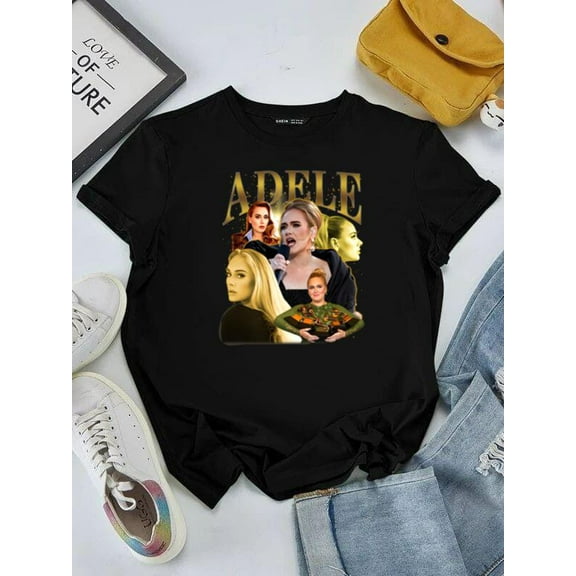Adele Hello Easy On Me Someone Like You Pop Soul Music Singer Unisex tee V50718, for men & women, up to size 5XL