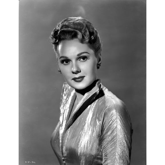 Adele Jergens on a Silk Photo Print (24 x 30)