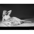 thumbnail image 1 of Adele Mara on Printed Dress and Lying Photo Print (8 x 10), 1 of 1