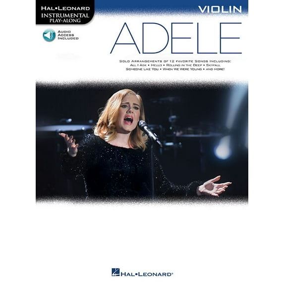 Adele - Violin Play-Along Book/Online Audio, (Paperback)