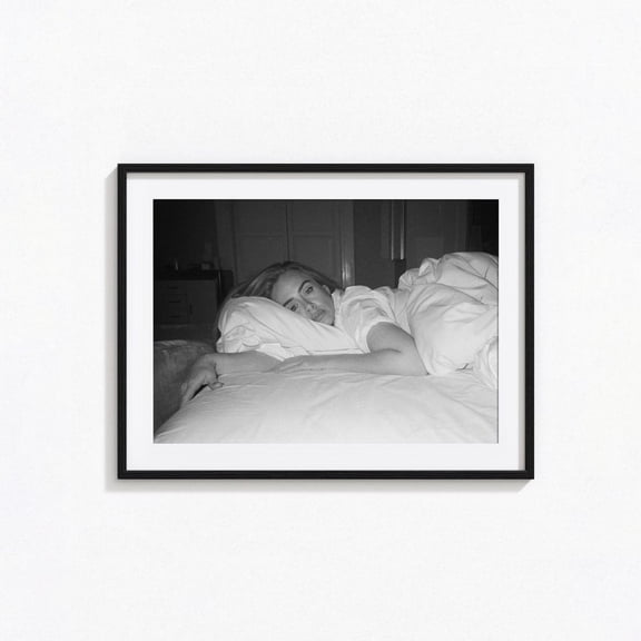 Adele s, Adele Black and White Wall Art, Album Cover, Home Decor, Photography Prints, Pop - Soul Music, BAM131, Unframed Canvas Size 16x24