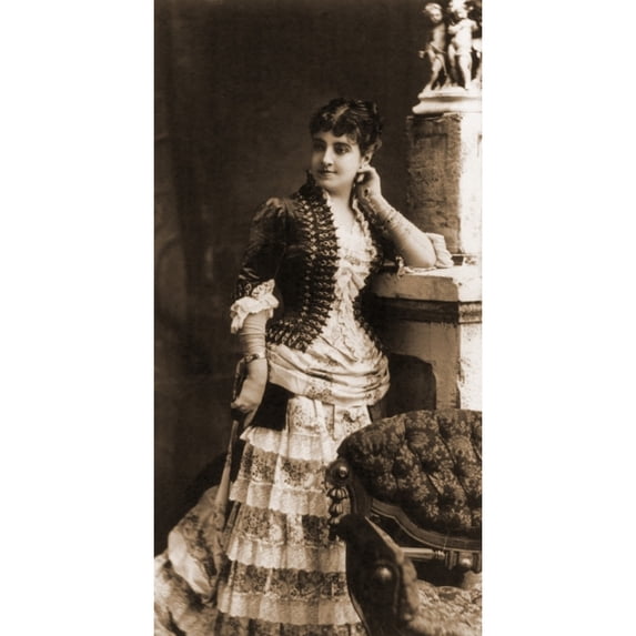 Adelina Patti In 1881 History Poster Print