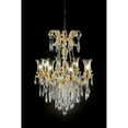 thumbnail image 1 of Adeline Crystal Matte Gold 8 LED Light Glass Chandelier, 1 of 4