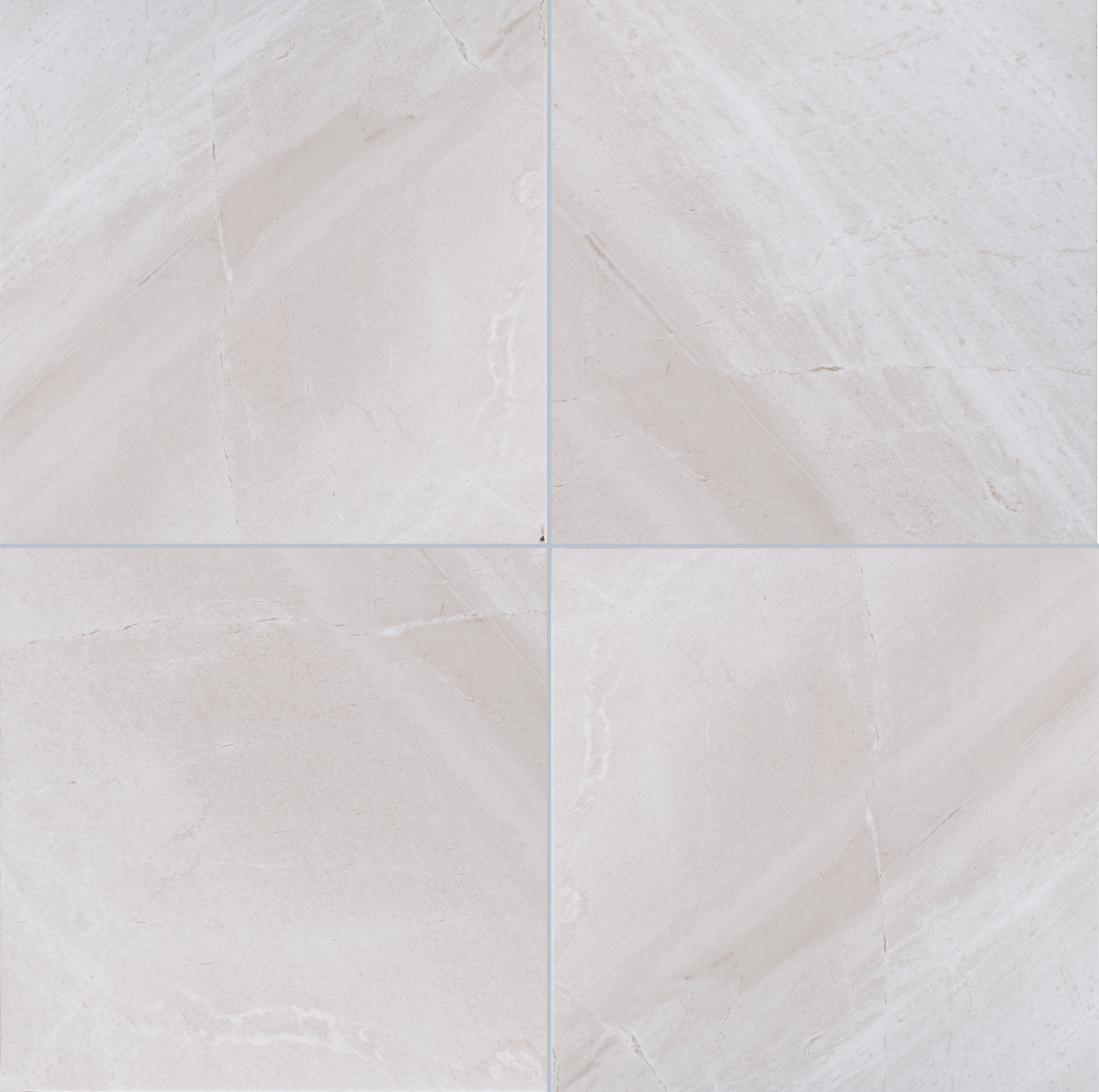 Adella Gris 18" x 18" Matte Glazed Ceramic Tile