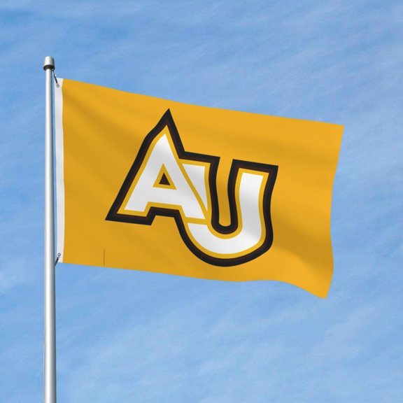 Adelphi University 3x5 Ft Flag Double Sided Indoor Outdoor Double Stitched Polyester Flag With 2 Grommets-Both Side Can Be Read