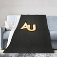 thumbnail image 1 of Adelphi University Logo Fleece Blanket, Very Soft Microfiber Flannel Blanket for Couch Warm and Cozy for All Seasons, Black, 1 of 6