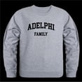 thumbnail image 1 of Adelphi University Panthers Family Crewneck Sweatshirt, Heather Grey - Extra Large, 1 of 1