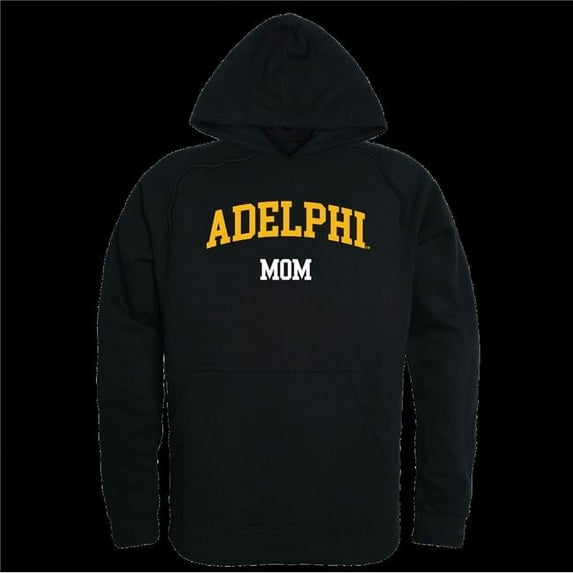 Adelphi University Panthers Mom Hoodie, Black - 2XL