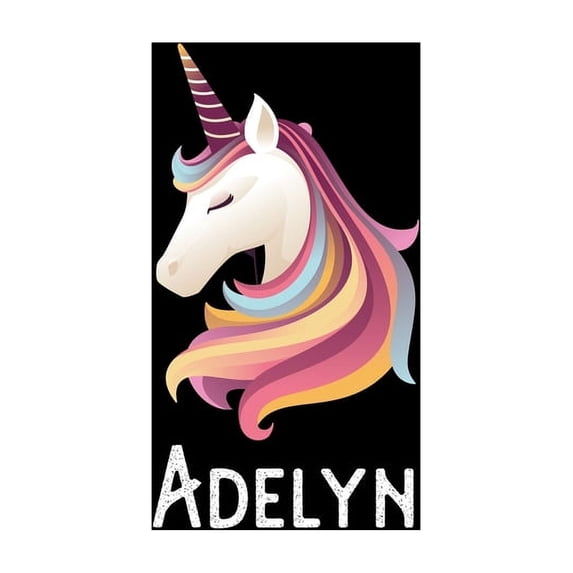Adelyn: Personalized Custom Name Unicorn Themed Monthly 2020 Planner (Calendar, To Do List, Monthly Budget, Grocery List, Year