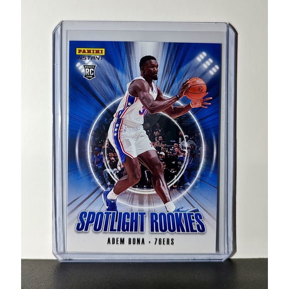 Adem Bona Rookie 2024-25 Panini Spotlight Rookies NBA #39 76ers 1 of 170