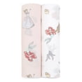 thumbnail image 1 of aden + anais Essentials Disney Princess 100% Muslin Cotton Swaddle Blanket, Female, 2 Pack, 1 of 5