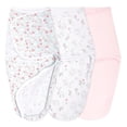 thumbnail image 1 of aden + anais Essentials Wrap Swaddles, Cotton, Fairy Tale Flowers, Girls, Infants, 4-6 Mo, 3-Pack, 1 of 7